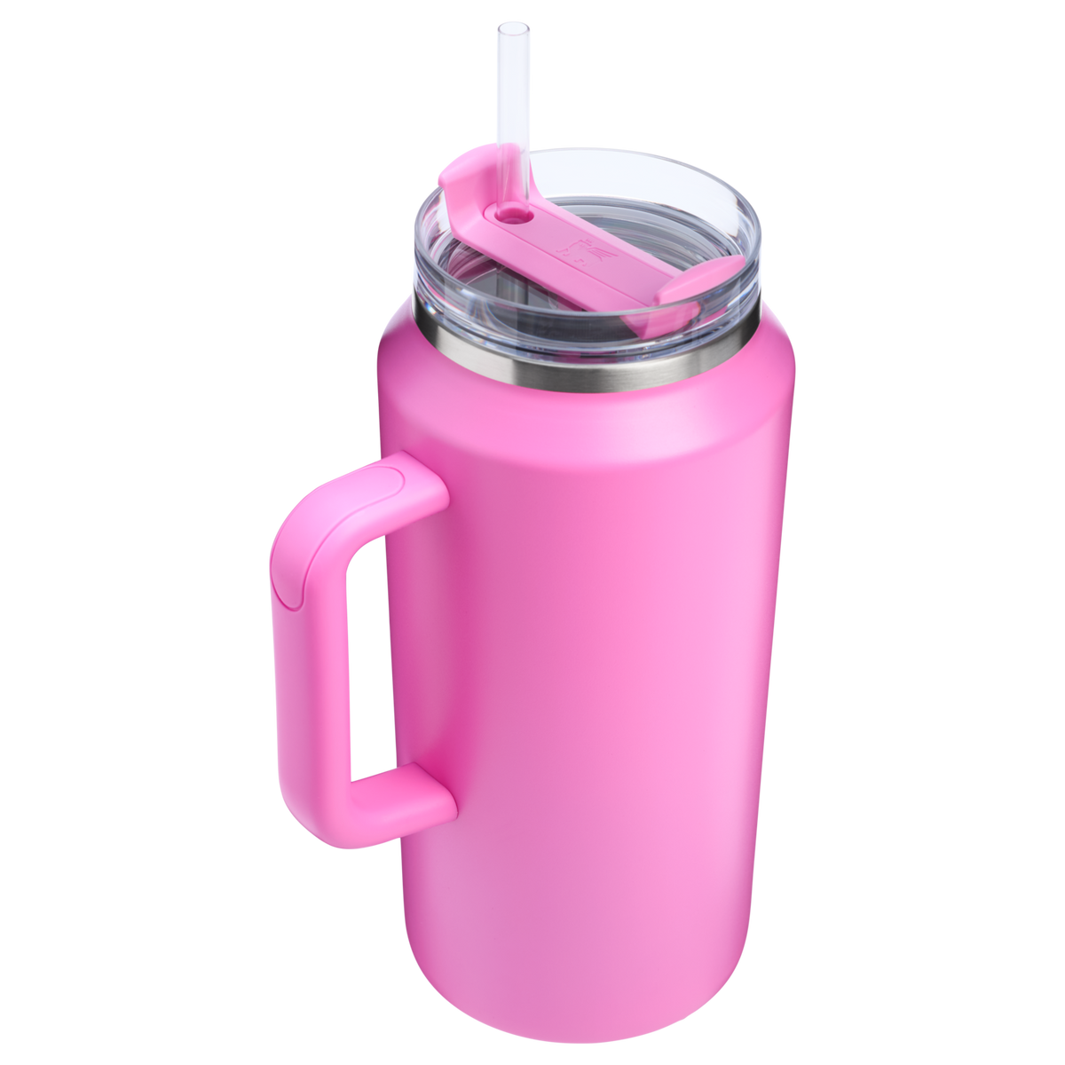Stanley 1913 The Quencher H2.0 FlowState™ Tumbler  64 OZ in Popsicle Pink | Back View