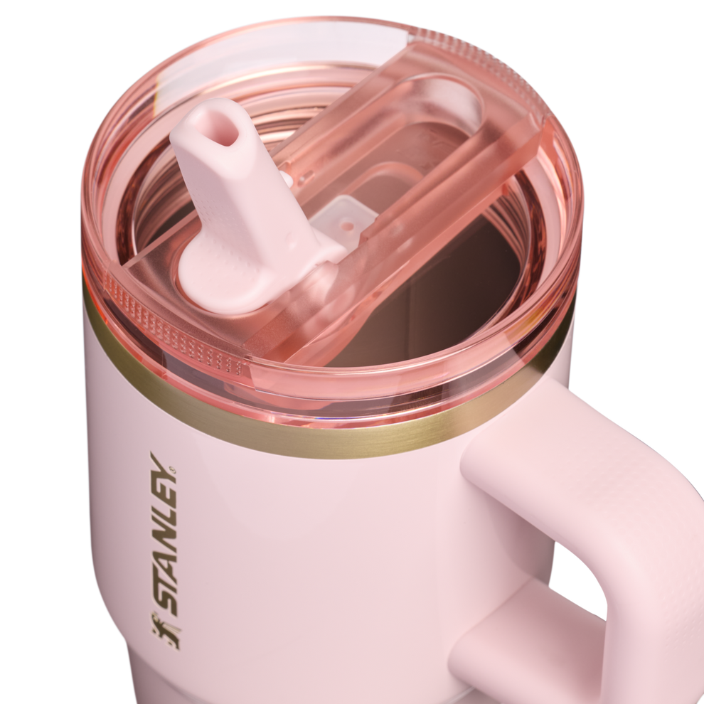 Stanley 1913 The Quencher® ProTour Flip Straw Tumbler 20 OZ in Blossom Gloss | Lid Detailed View