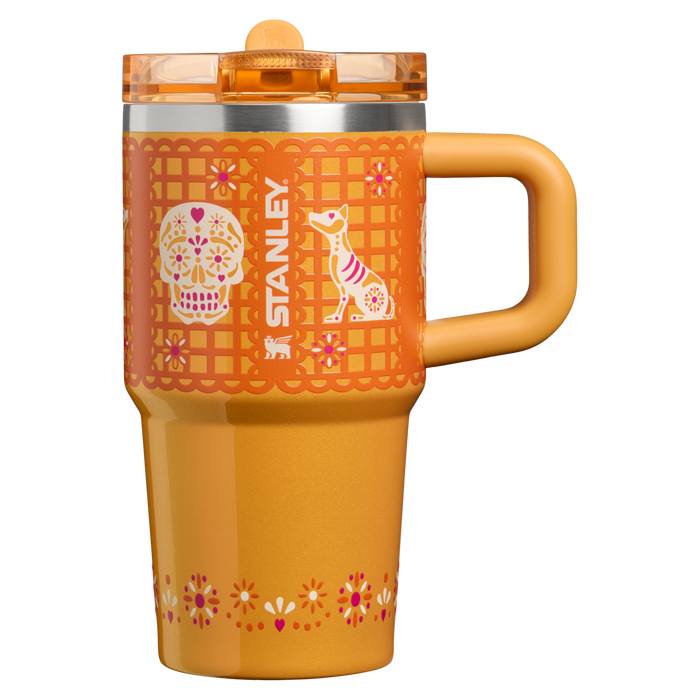 Stanley 1913 The Quencher® ProTour Flip Straw Tumbler 20 OZ in Marigold Papel Picado | Front View