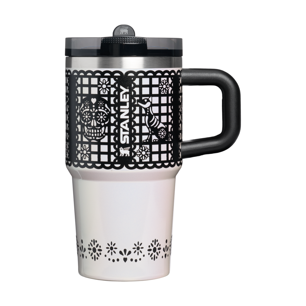 Stanley 1913 The Quencher® ProTour Flip Straw Tumbler 20 OZ in Salt Papel Picado | Front View