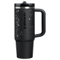 Swatch for Stanley 1913 Halloween Quencher® ProTour Flip Straw Tumbler 30 OZ in Black Stardust | Front View