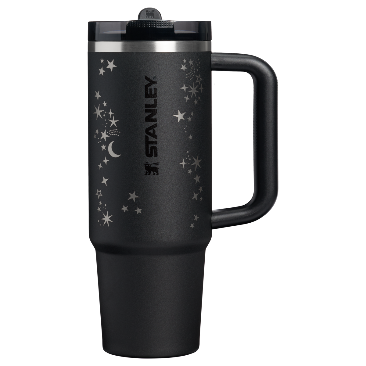 Stanley 1913 Halloween Quencher® ProTour Flip Straw Tumbler 30 OZ in Black Stardust | Front View