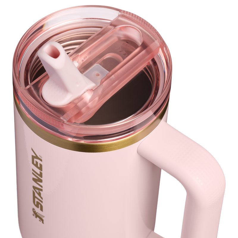 Stanley 1913 The Quencher® ProTour Flip Straw Tumbler 30 OZ in Blossom Gloss | Lid Detailed View