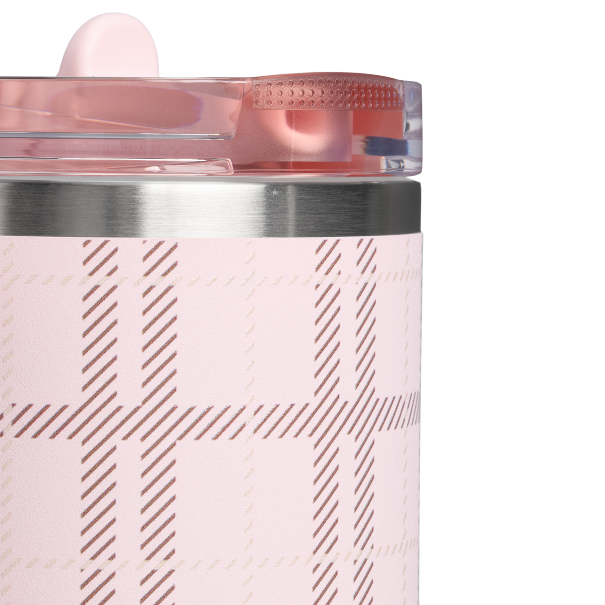 Stanley 1913 The Quencher® ProTour Flip Straw Tumbler 30 OZ in Blossom Plaid | Detailed View