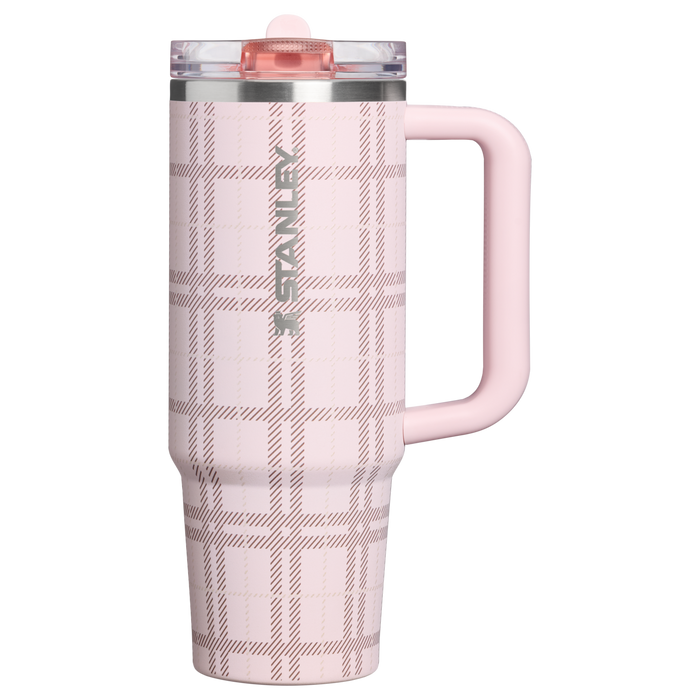Stanley 1913 The Quencher® ProTour Flip Straw Tumbler 30 OZ in Blossom Plaid | Front View
