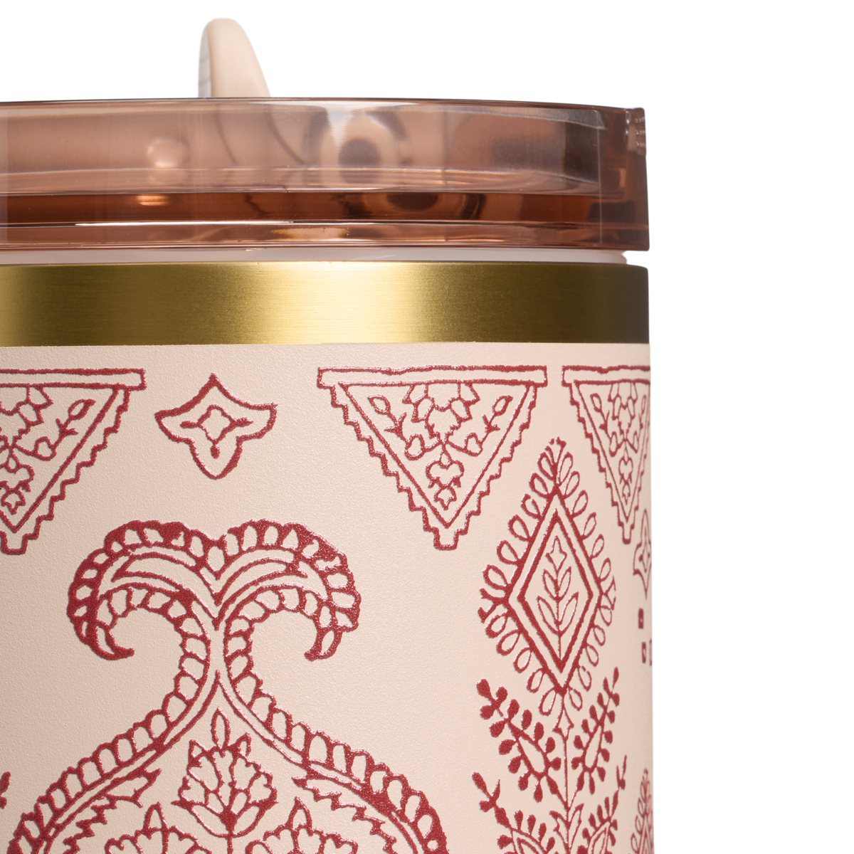 Stanley 1913 Stanley 1913 x Nest Quencher® ProTour Flip Straw Tumbler 30 OZ in Deepa Brown Sugar | Detailed View