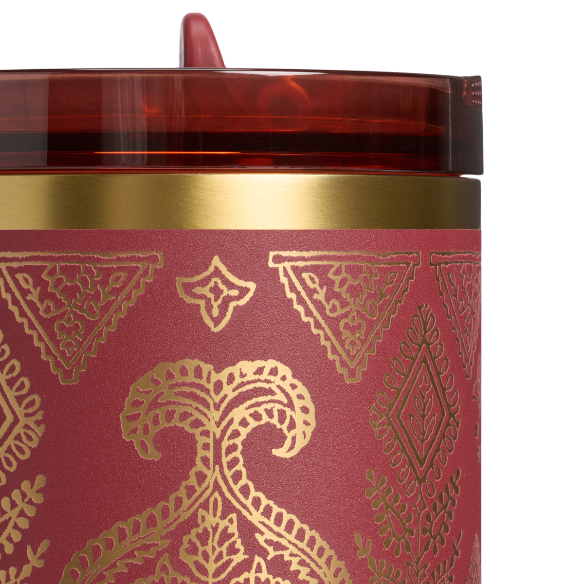 Stanley 1913 Stanley 1913 x Nest Quencher® ProTour Flip Straw Tumbler 30 OZ in Deepa Rose | Detailed View