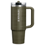 Swatch for Stanley 1913 The Quencher® ProTour Flip Straw Tumbler 30 OZ in Peat Moss Plaid | Front View