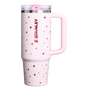 Swatch for Stanley 1913 The Quencher® ProTour Flip Straw Tumbler 30 OZ in Soft Pink Night Sky | Front View