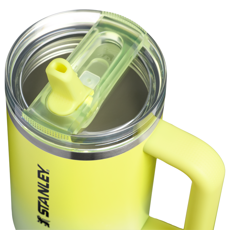 Stanley 1913 The Quencher ProTour Flip Straw Tumbler 40 OZ in Atomic Gradient | Lid Detailed View