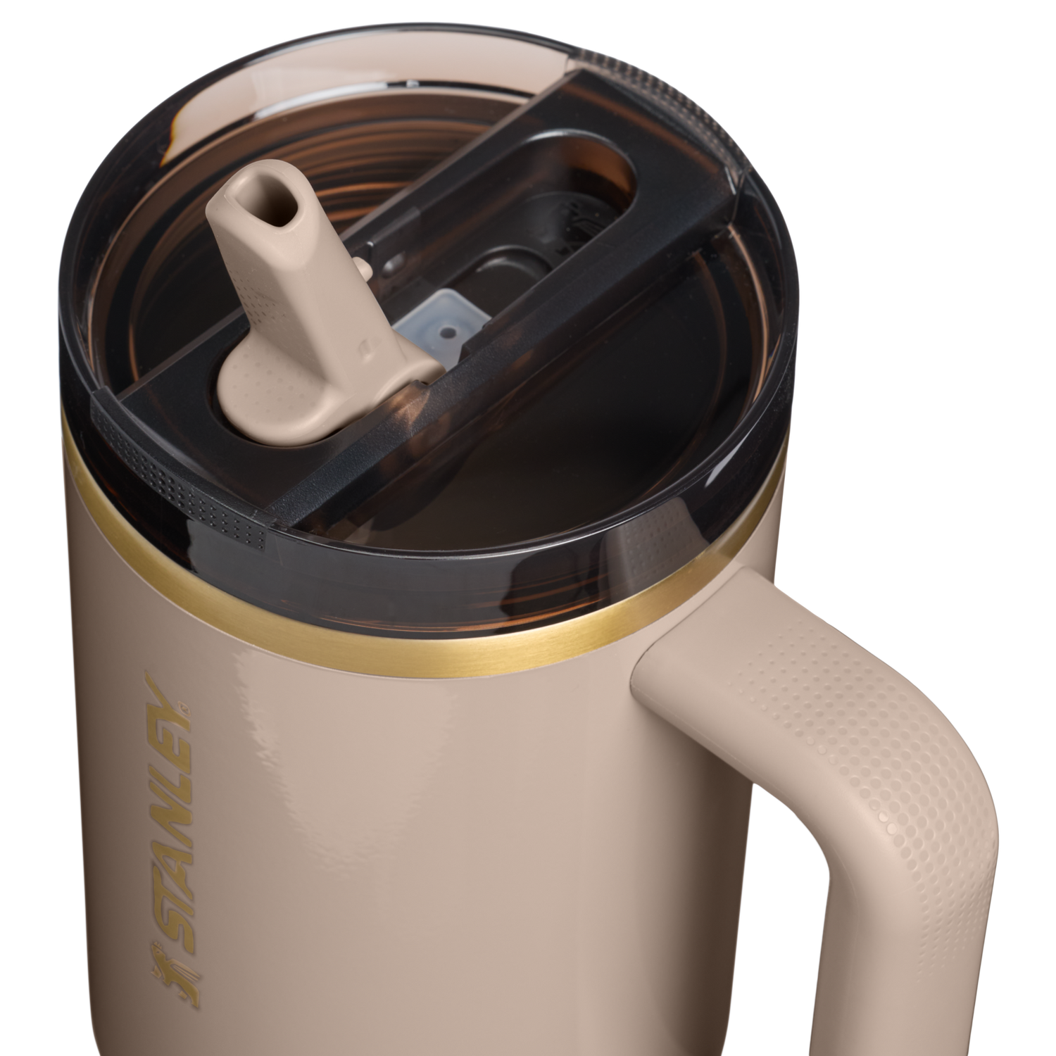 Stanley 1913 The Quencher® ProTour Flip Straw Tumbler 40 OZ in Bedrock Gloss | Lid Detailed View