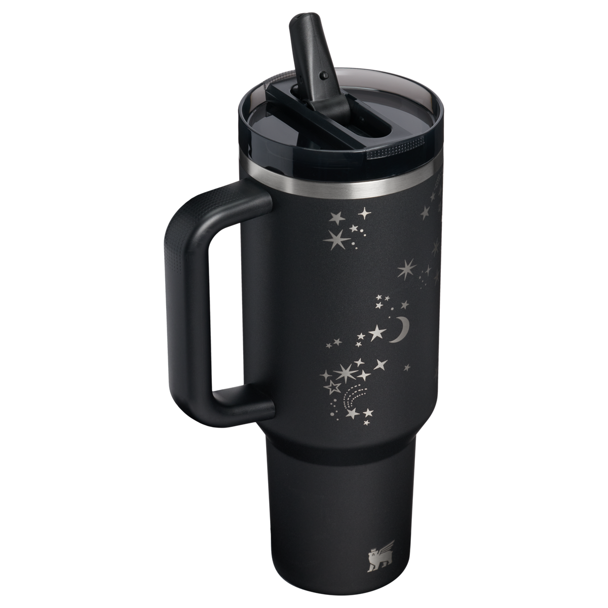 Stanley 1913 Halloween Quencher® ProTour Flip Straw Tumbler 40 OZ in Black Stardust | Back View