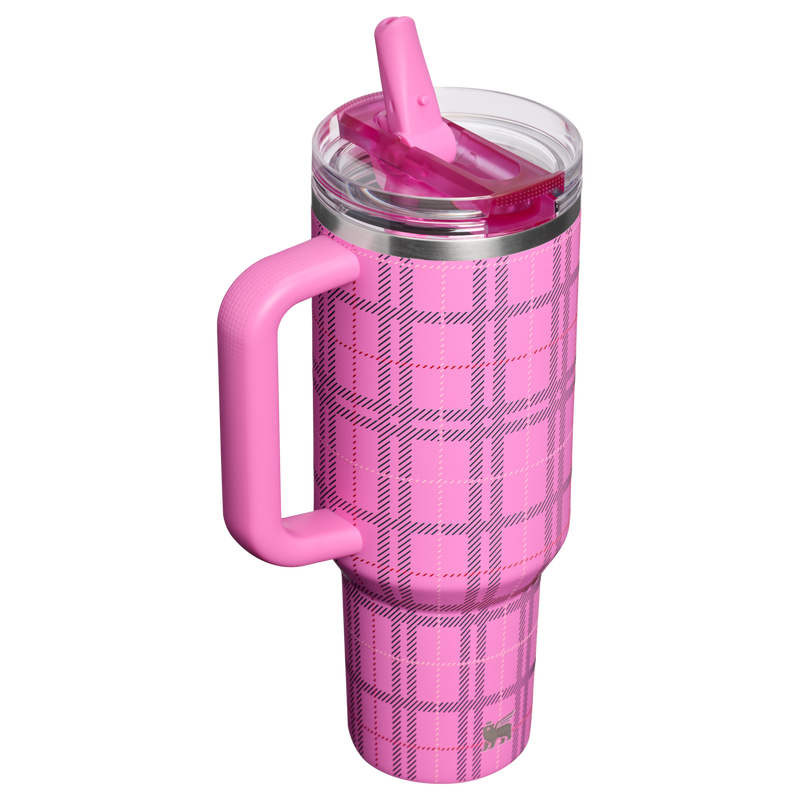 Stanley 1913 The Quencher® ProTour Flip Straw Tumbler 40 OZ in Popsicle Plaid | Back View