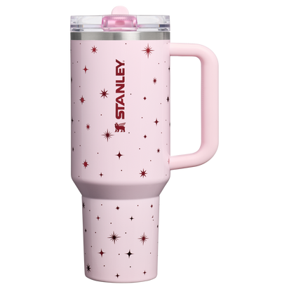 Stanley 1913 The Quencher® ProTour Flip Straw Tumbler 40 OZ in Soft Pink Night Sky | Front View