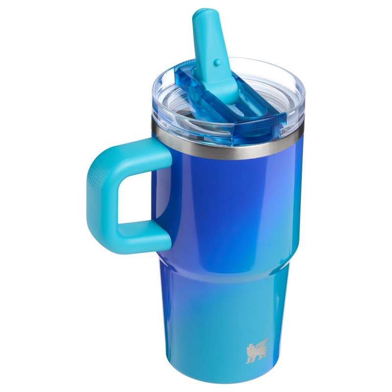 Stanley 1913 The Quencher ProTour Flip Straw Tumbler 20 OZ in Sea Glass Aura | Back View