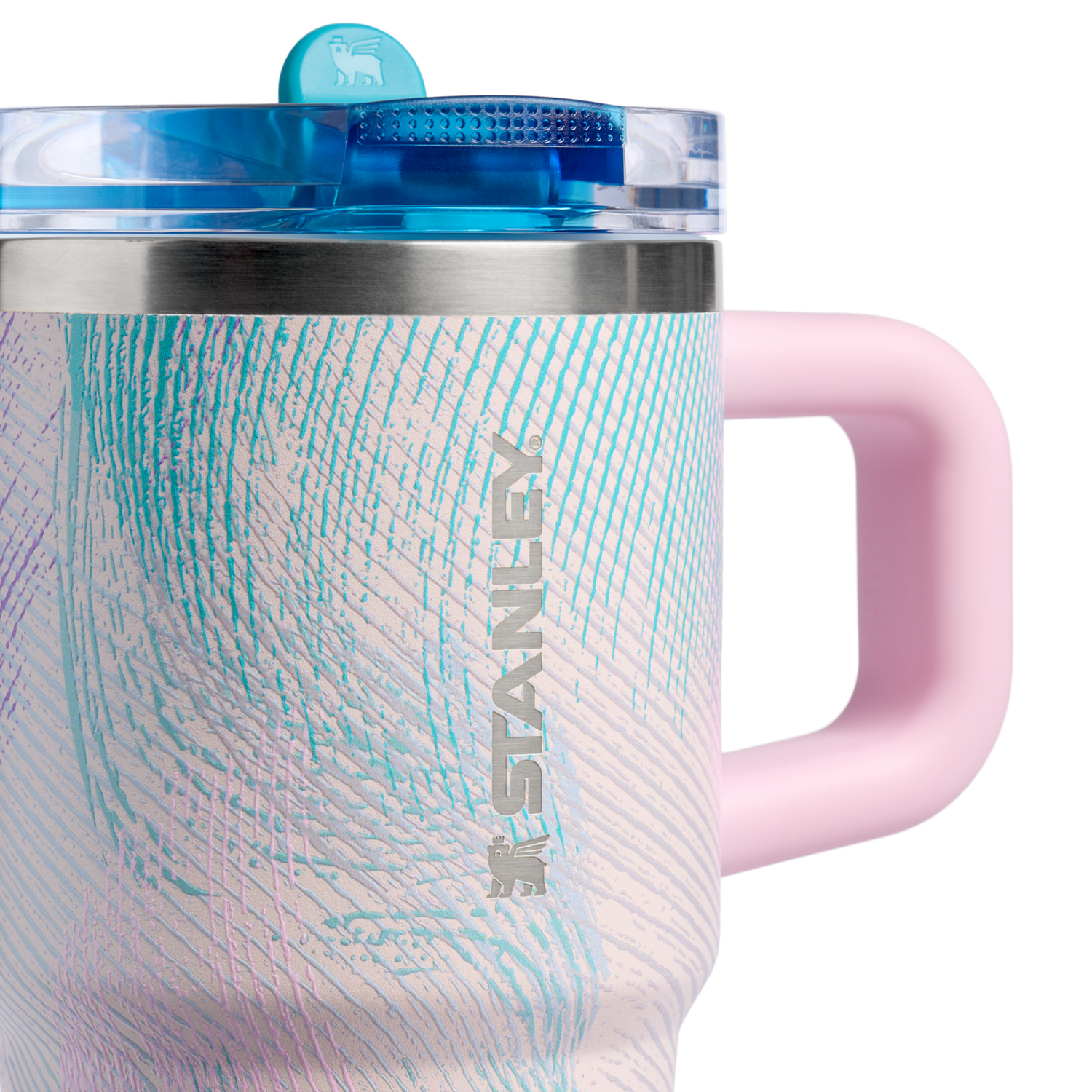 Stanley 1913 The Quencher ProTour Flip Straw Tumbler 20 OZ in Sea Glass Plume | View 3