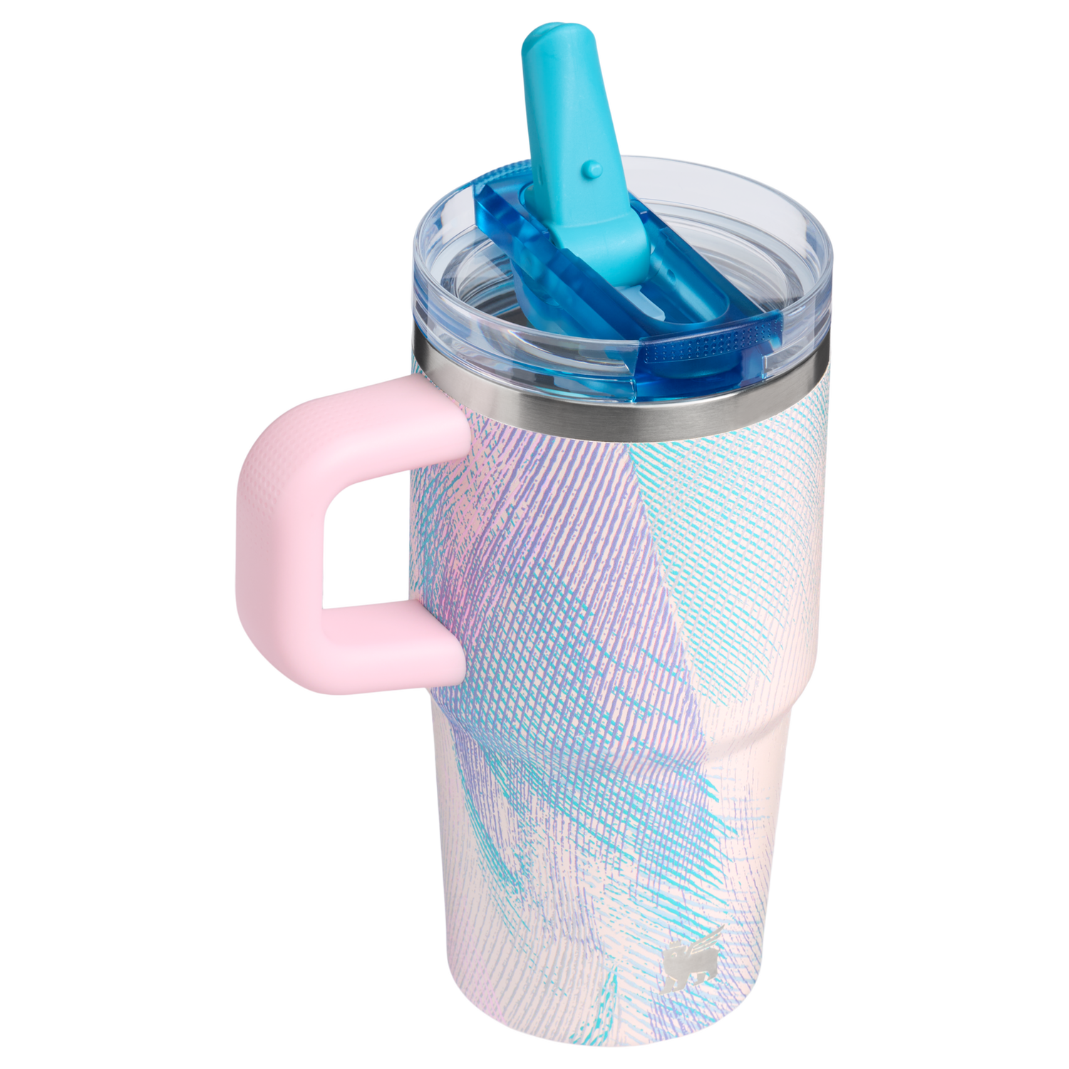 Stanley 1913 The Quencher ProTour Flip Straw Tumbler 20 OZ in Sea Glass Plume | Back View