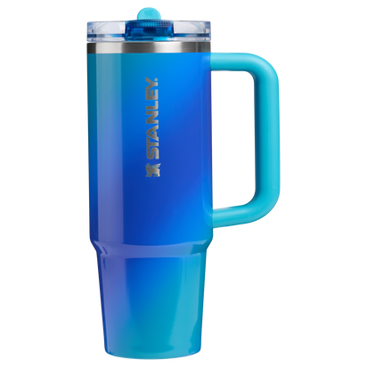 Stanley 1913 The Quencher ProTour Flip Straw Tumbler 30 OZ in Sea Glass Aura | Front View
