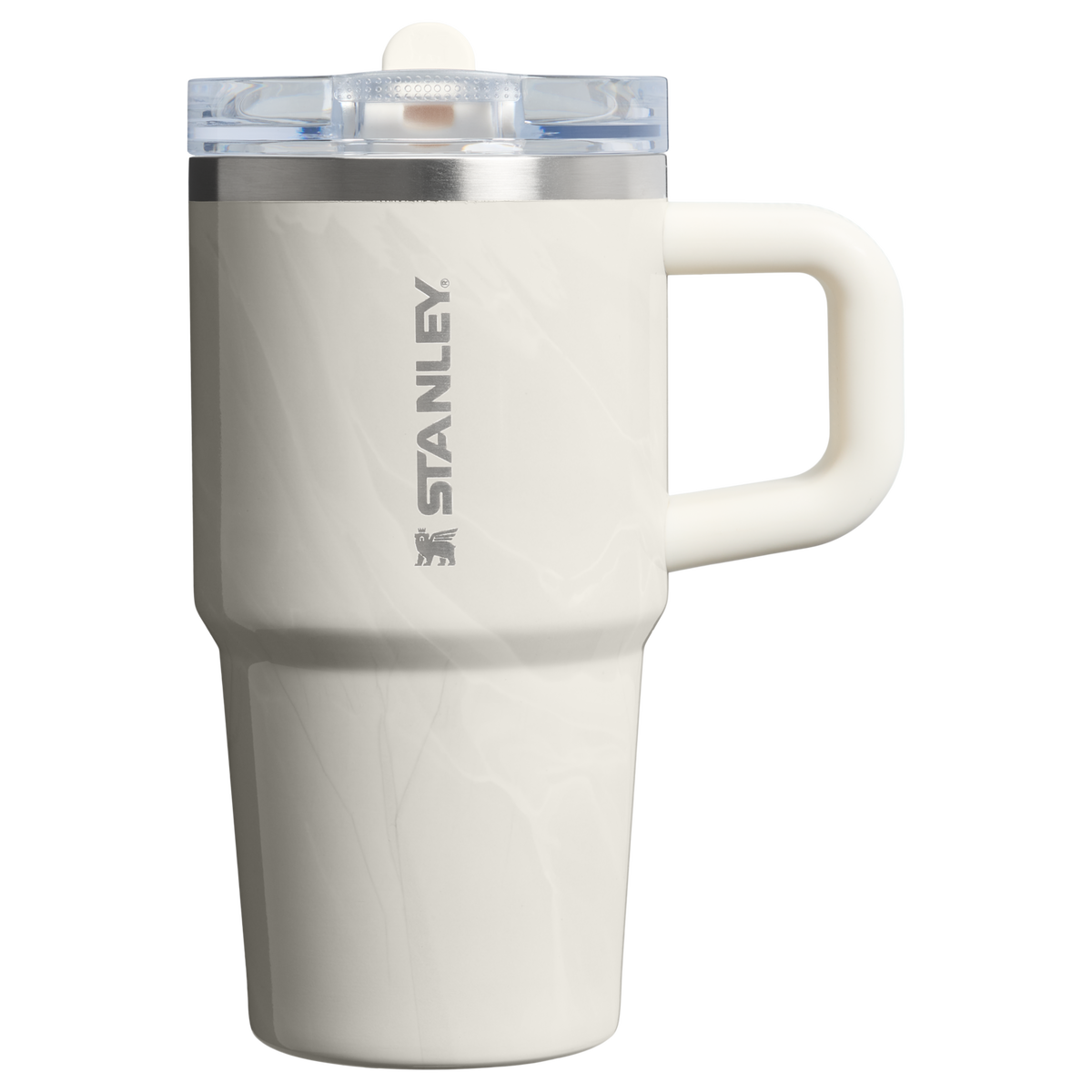Stanley 1913 The Quencher ProTour Flip Straw Tumbler 20 OZ in Calcite Calacatta | Front View