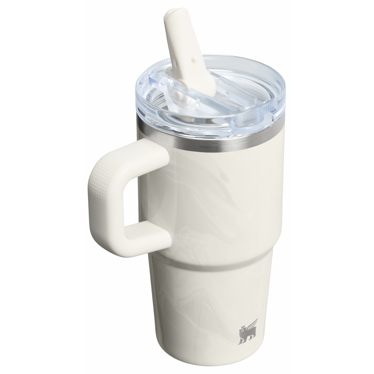 Stanley 1913 The Quencher ProTour Flip Straw Tumbler 20 OZ in Calcite Calacatta | Back View