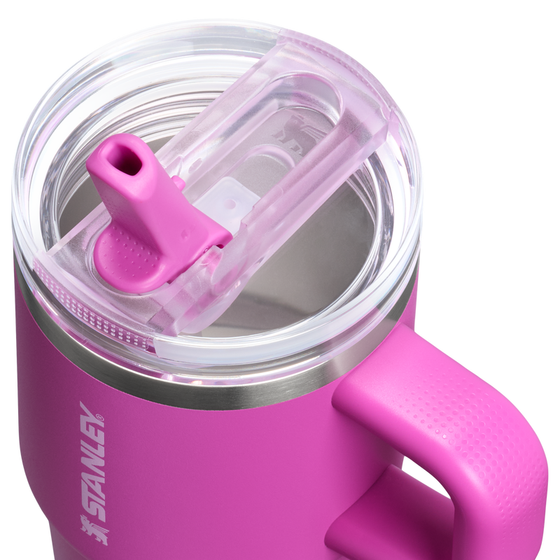 Stanley 1913 The Quencher ProTour Flip Straw Tumbler 20 OZ - Stanley Create in Dark Blossom | Lid Detailed View