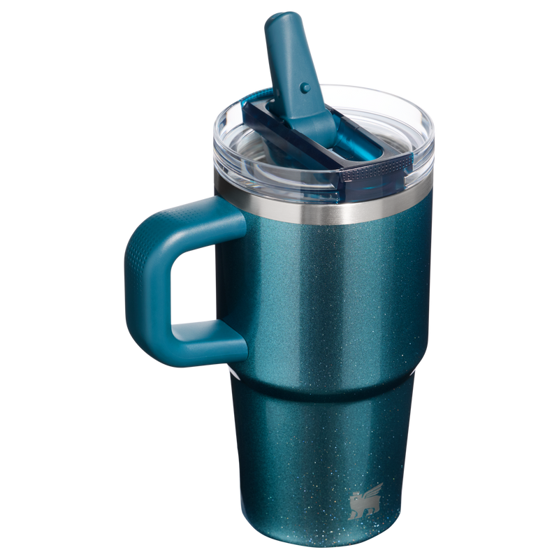 Stanley 1913 The Quencher ProTour Flip Straw Tumbler 20 OZ in Ponderosa Shimmer | Back View