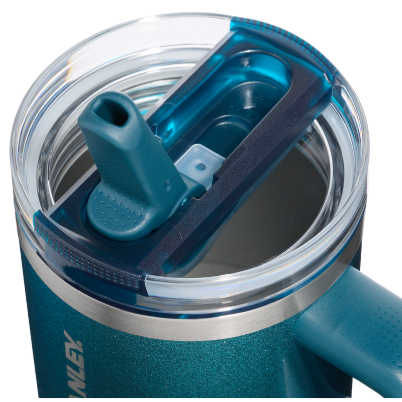 Stanley 1913 The Quencher ProTour Flip Straw Tumbler 20 OZ in Ponderosa Shimmer | Lid Detailed View