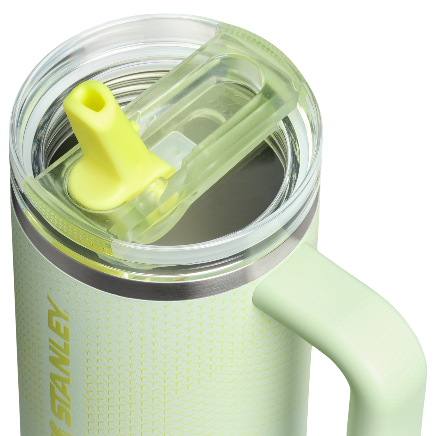 Stanley 1913 The Quencher ProTour Flip Straw Tumbler 30 OZ in Honeydew Hypergrip | View 2