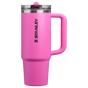 Swatch for Stanley 1913 The Quencher ProTour Flip Straw Tumbler 30 OZ - Stanley Create in Hot Pink | Front View
