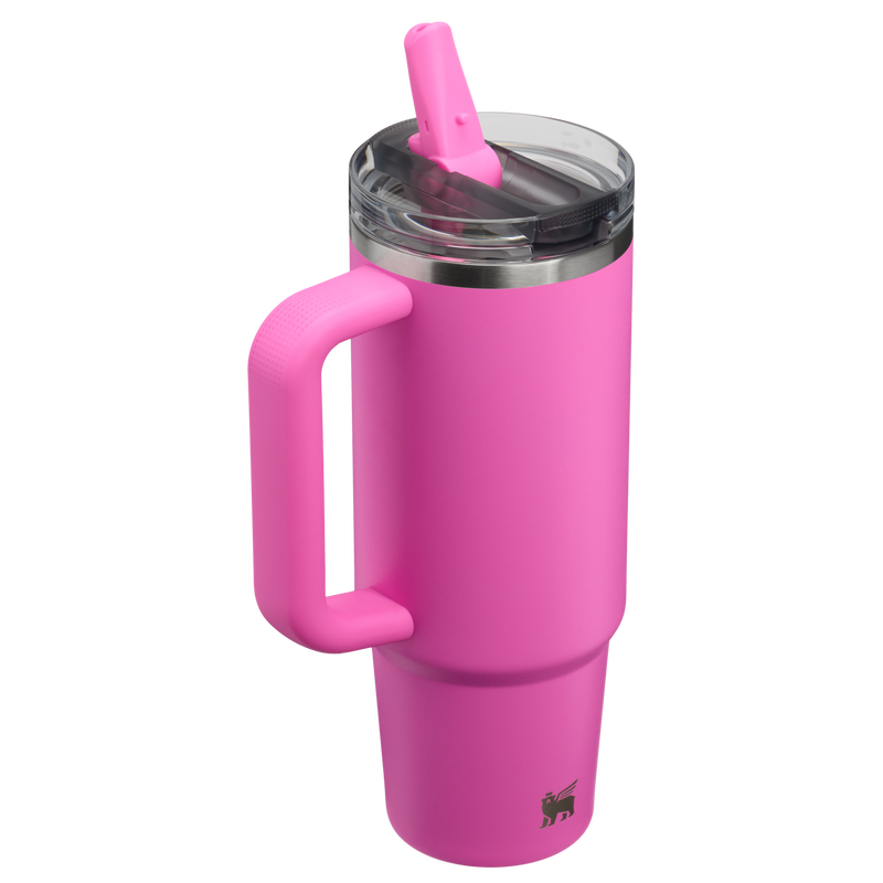 Stanley 1913 The Quencher ProTour Flip Straw Tumbler 30 OZ - Stanley Create in Hot Pink | Back View