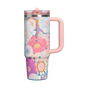 Swatch for Stanley 1913 The Quencher ProTour Flip Straw Tumbler 30 OZ in Sorbet Wildflower | Front View