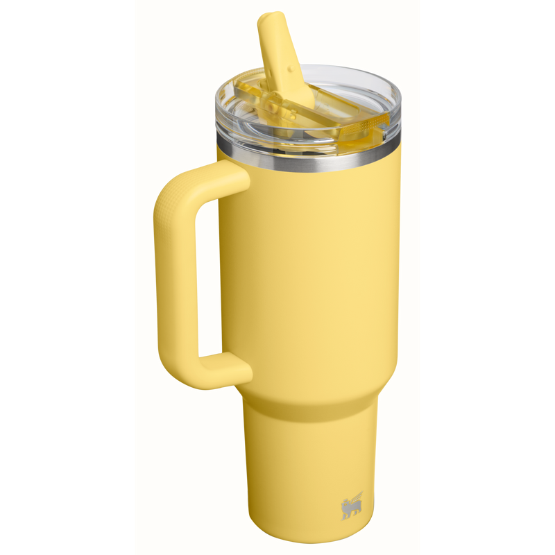 Stanley 1913 The Quencher ProTour Flip Straw Tumbler 40 OZ in Daffodil | Back View