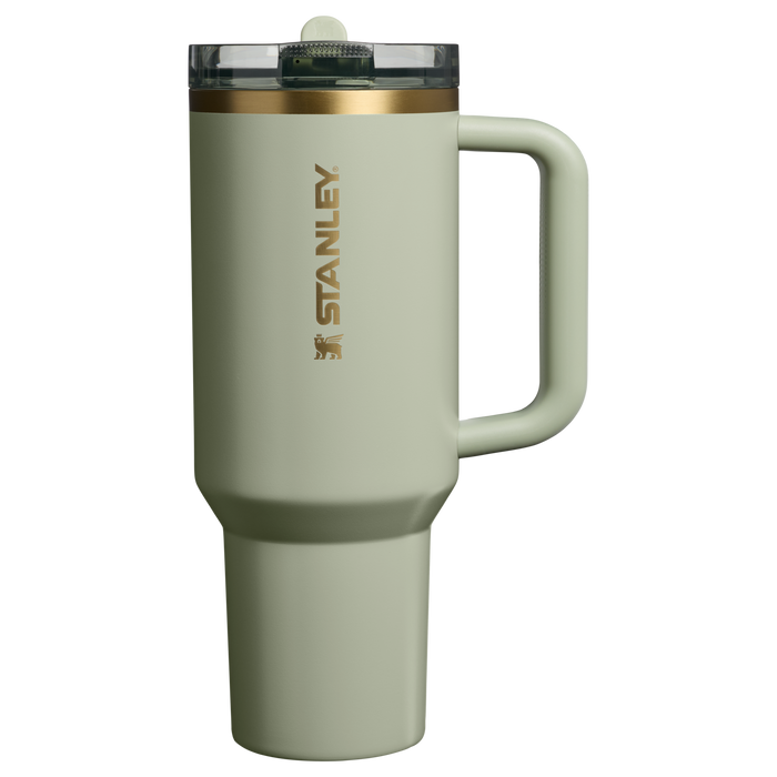Stanley 40 OZ Quencher ProTour Flip Straw Tumbler In Juniper Green