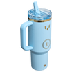 Stanley Messi 40 Quencher Stainless Steel Quencher In Striker Blue With Gold Accents