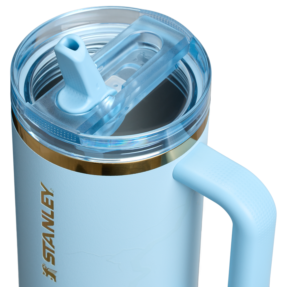 Stanley 1913 The Messi x Stanley Quencher ProTour Flip Straw Tumbler 40 OZ in Messi Striker Blue