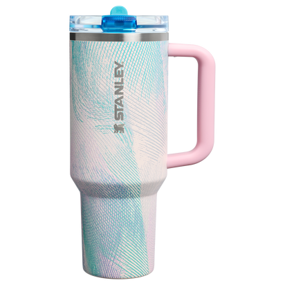 Stanley 1913 The Quencher ProTour Flip Straw Tumbler 40 OZ in Sea Glass Plume | Front View