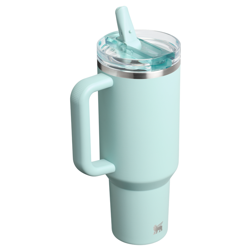 Stanley 1913 The Quencher ProTour Flip Straw Tumbler 40 OZ in Seafoam | Back View