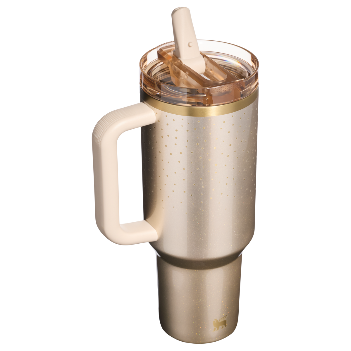 Stanley 1913 The Cheers & Cheer Quencher ProTour Flip Straw Tumbler 40 OZ in Prosecco Shimmer | Back View