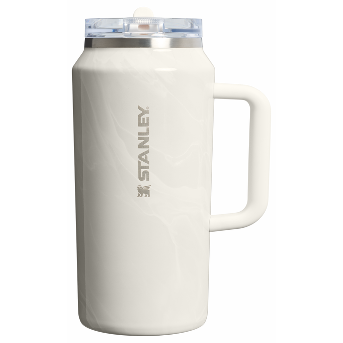 Stanley 1913 The Quencher ProTour Flip Straw Tumbler 64 OZ in Calcite Calacatta | Front View