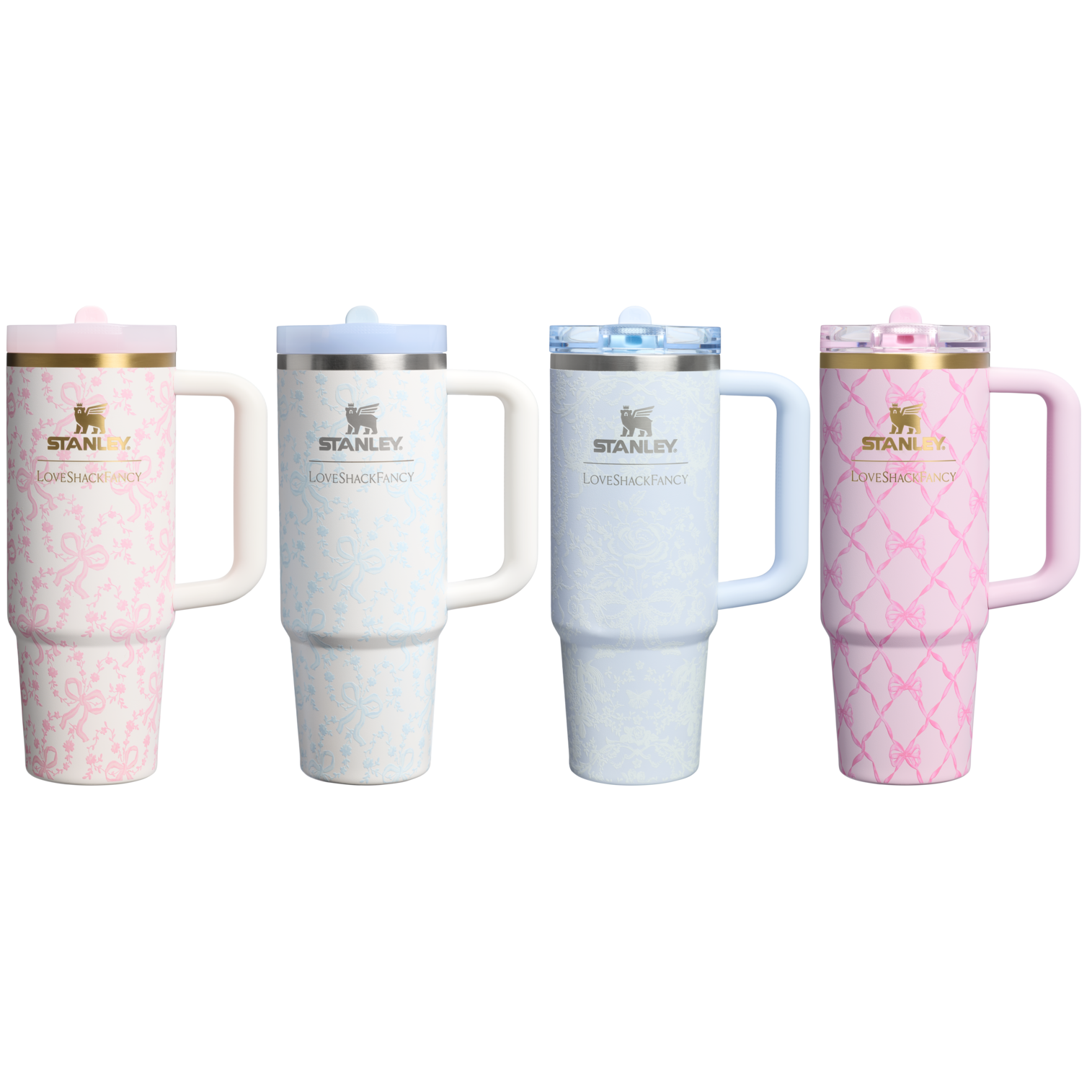 Stanley 1913 x LoveShackFancy Holiday The Quencher ProTour Set 4-pack Stanley 1913 x LoveShackFancy Holiday The Quencher ProTour Set 4-pack