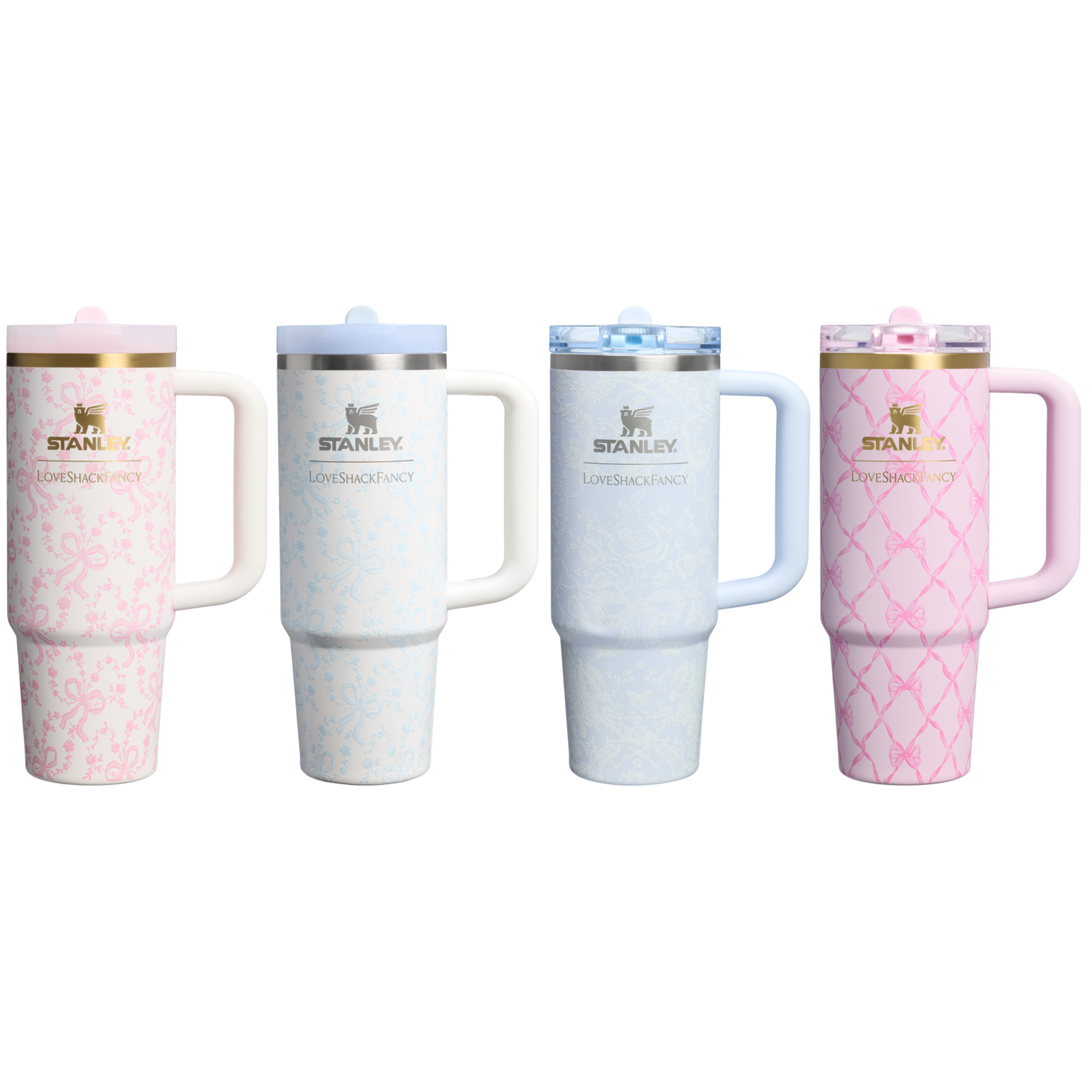 Stanley 1913 x LoveShackFancy Holiday The Quencher ProTour Set 4-pack