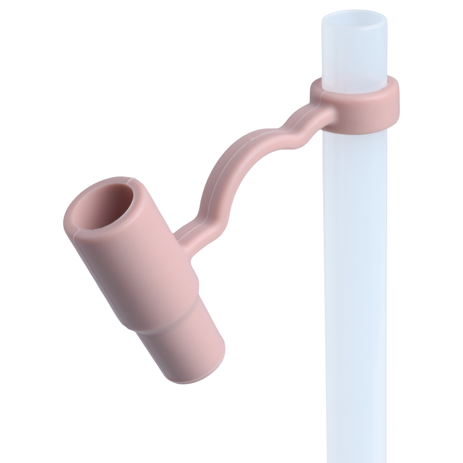 The Stanley Quencher Straw Cover In Pink Dusk