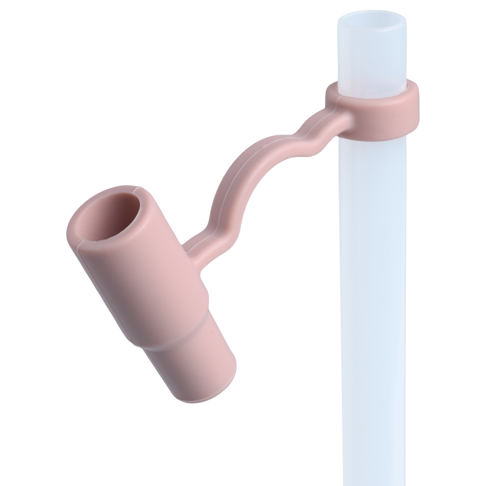 The Stanley Quencher Straw Cover In Pink Dusk