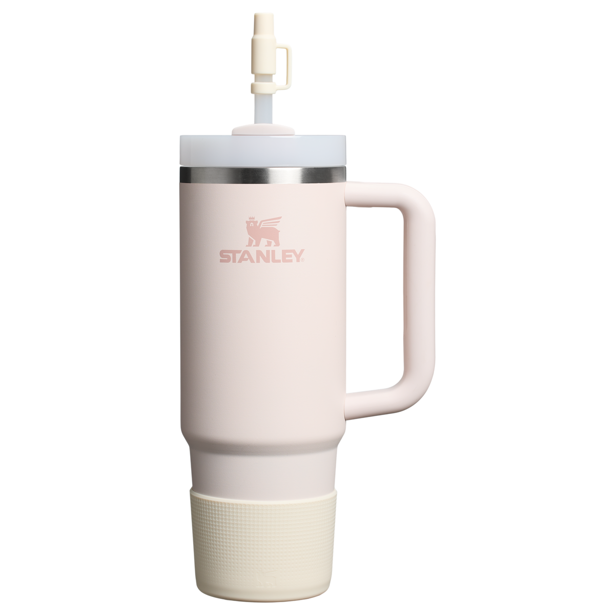 Stanley 1913 Stanley Quencher Boot and Straw Cover Set 30 OZ & 20 OZ in Cream | Front View