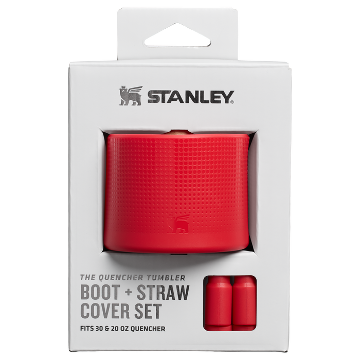 Stanley Quencher Boot & Straw Cover In chili red