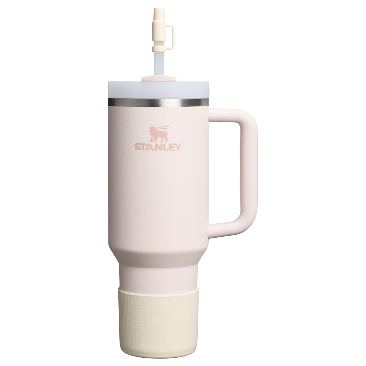 Stanley 1913 Stanley Quencher Boot and Straw Cover Set 40 OZ in Cream | Front View