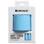 Stanley 40 OZ Quencher Tumbler Boot & Straw Cover In SKy Blue