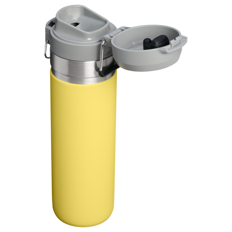 Stanley 1913 The Quick Flip Go Bottle 24 OZ in Daffodil | Back View