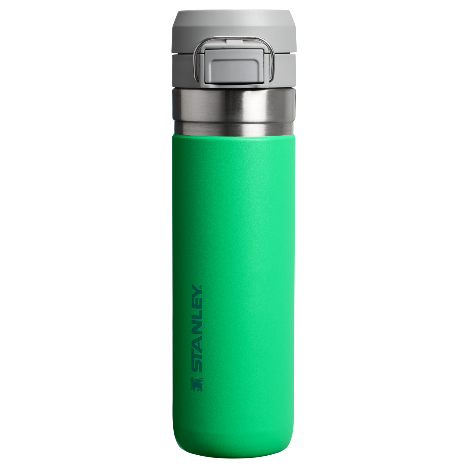 Stanley 24 OZ Quick Flip Water Bottle In Meadow Green