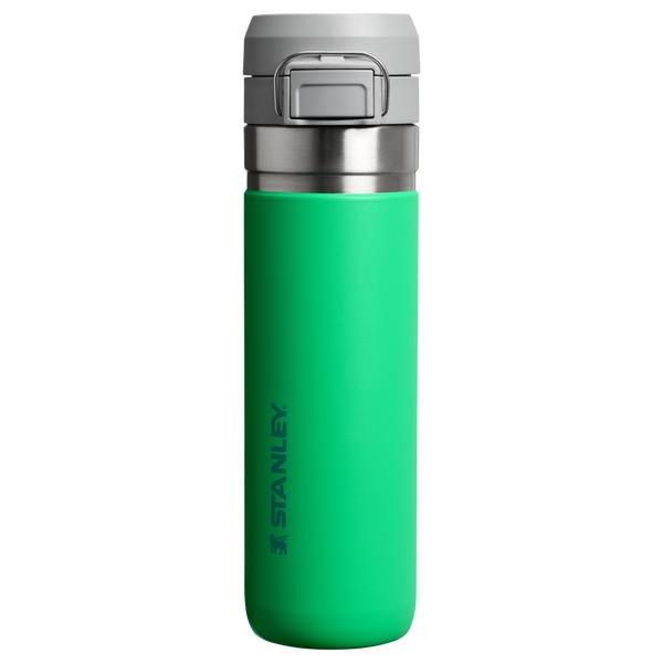 LESNAR Quick Flip 24 Oz Vacuum Insulated Water Bottle - Push Button Lid, BPA-Free, Keeps Drinks Hot/Cold